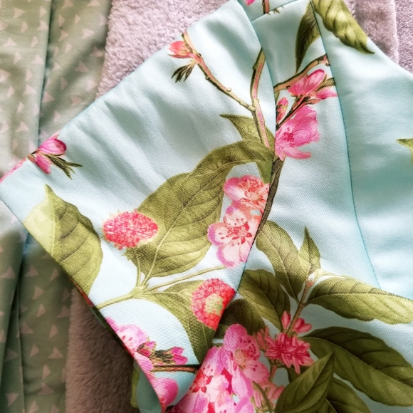 Talbots Botanical Cap Sleeve Sheath Dress Size 6 - Picture 9 of 11